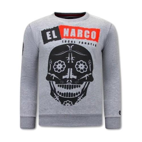 Sweater Local Fanatic Print El Narco