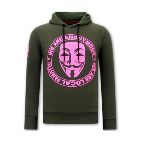 Sweater Local Fanatic Hoodie Print We Are Anonymous