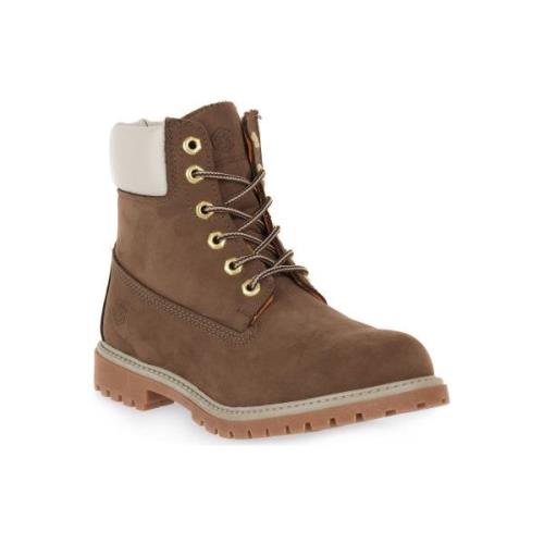 Laarzen Lumberjack M0008 ANKLE BOOT TAUPE WHITE