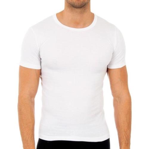 T-shirt Korte Mouw Abanderado 0806-BLANCO