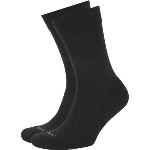 Socks Suitable Merino Sokken Zwart 2-Pack