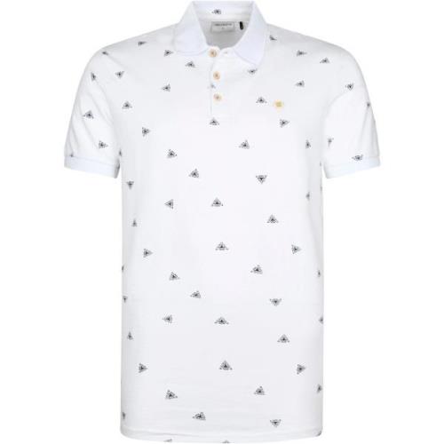 T-shirt No Excess Polo Print Wit