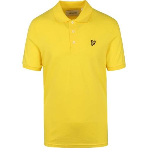 T-shirt Lyle And Scott Polo Geel