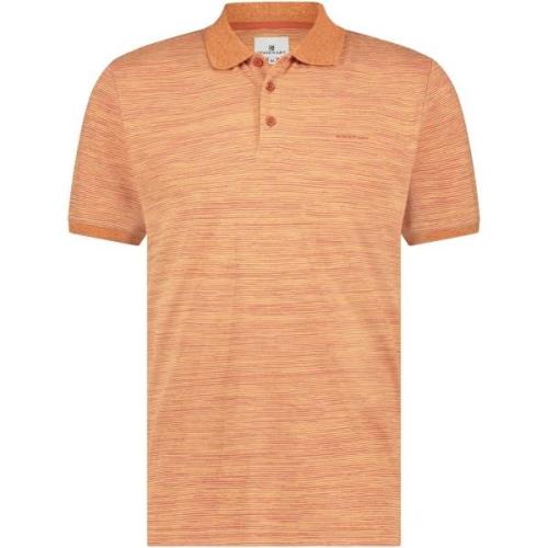 T-shirt State Of Art Polo Jersey Strepen Oranje