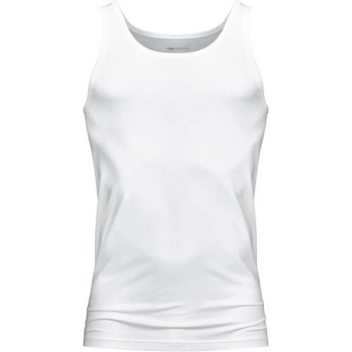 T-shirt Mey Dry Cotton Athletic Singlet Wit