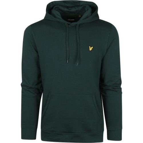 Sweater Lyle And Scott Hoodie Donkergroen