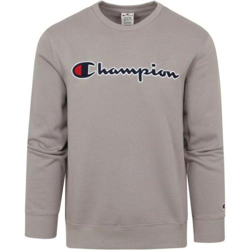 Sweater Champion Sweater Script Logo Grijs