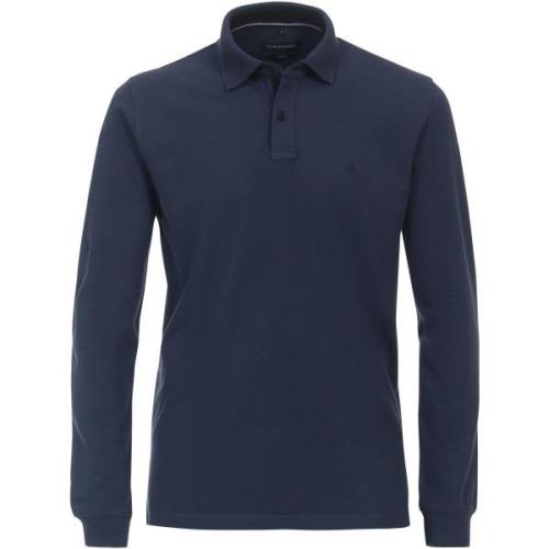 Sweater Casa Moda Longsleeve Polo Blauw