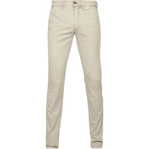 Broek Suitable Chino Sartre Oxford Sand