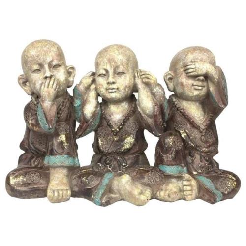 Beeldjes Signes Grimalt Figuur Buddhas 3 Eenheden