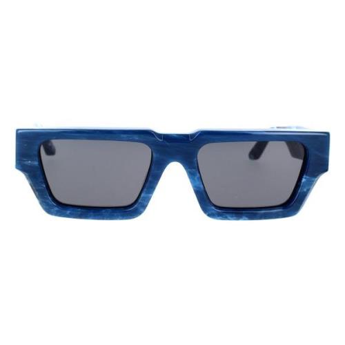 Zonnebril Leziff Occhiali da Sole Miami M4939 C07 Marmo Blu