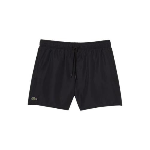 Korte Broek Lacoste Quick Dry Swim Shorts - Noir Vert