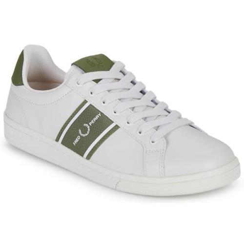 Lage Sneakers Fred Perry B721 LEA/GRAPHIC BRAND MESH