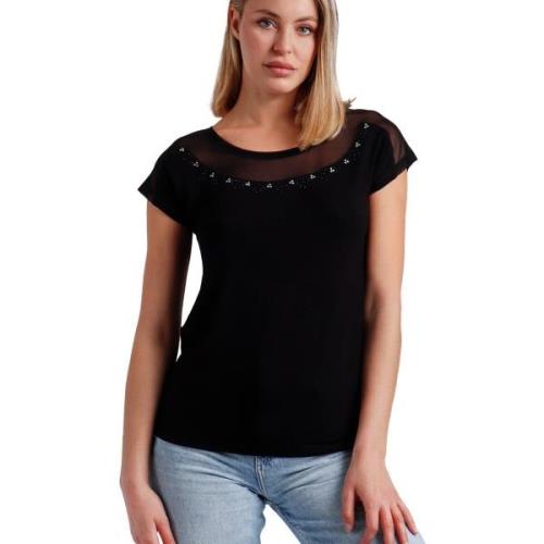 Blouse Admas T-shirt met slipe mouwen Brillo