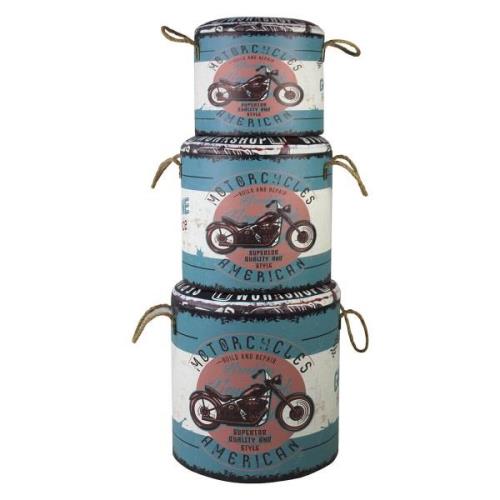 Trunks, opbergdozen Signes Grimalt Bars Vintage 3U Motorfiets