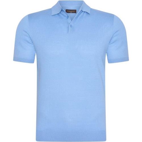 Polo Shirt Korte Mouw Cappuccino Italia Plain Tricot Polo