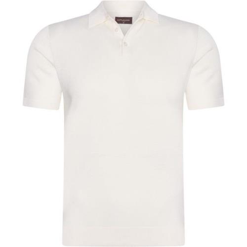 Polo Shirt Korte Mouw Cappuccino Italia Plain Tricot Polo