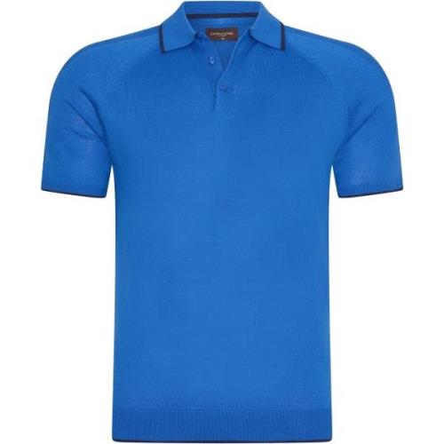 Polo Shirt Korte Mouw Cappuccino Italia Tipped Tricot Polo