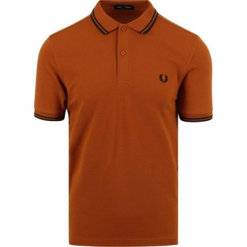 T-shirt Fred Perry Polo M3600 Roest Oranje