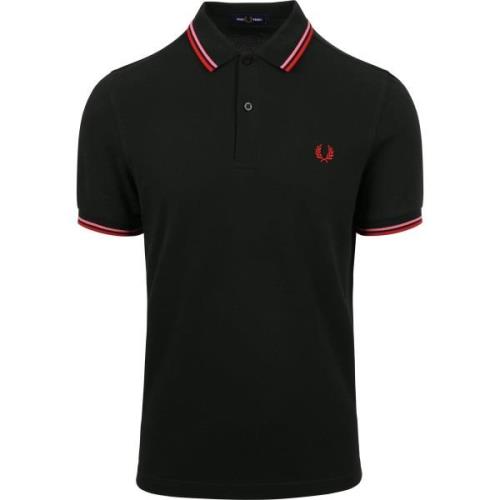 T-shirt Fred Perry Polo Donkergroen M3600