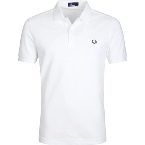 T-shirt Fred Perry Poloshirt Wit