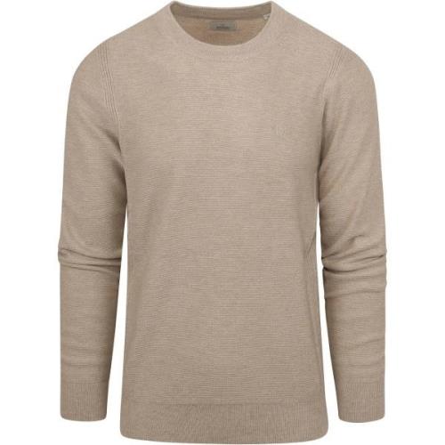 Sweater Dstrezzed Pullover Beige Melange