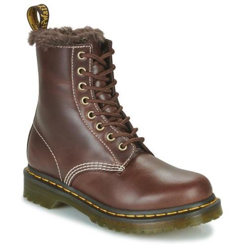 Laarzen Dr. Martens 1460 SERENA DARK BROWN CLASSIC PULL UP