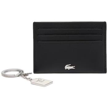 Portemonnee Lacoste Card Holder and Key Chain - Noir