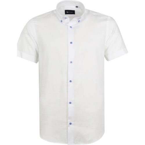 Overhemd Lange Mouw Suitable Shortsleeve Overhemd Wit