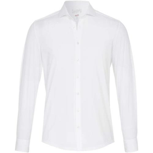 Overhemd Lange Mouw Pure H.Tico The Functional Shirt Wit