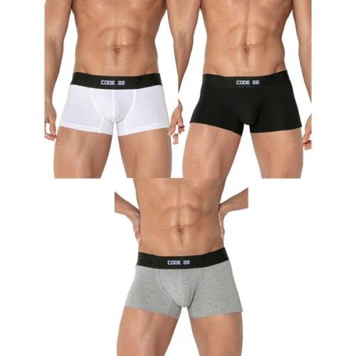 Boxers Code 22 Pak x3 boxershorts Basic Code22