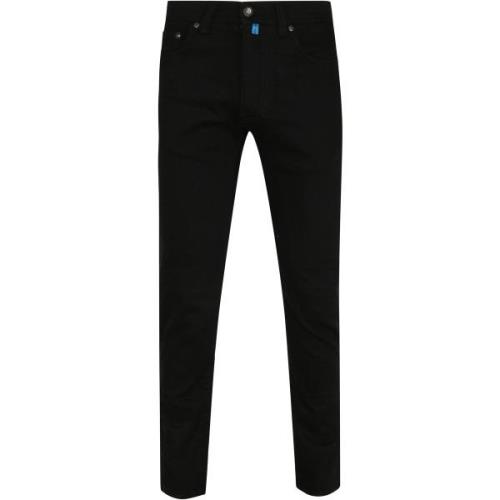 Broek Pierre Cardin Broek Lyon Tapered Future Flex Zwart