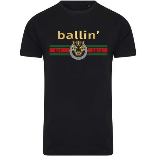 T-shirt Korte Mouw Ballin Est. 2013 Tiger Lines Shirt