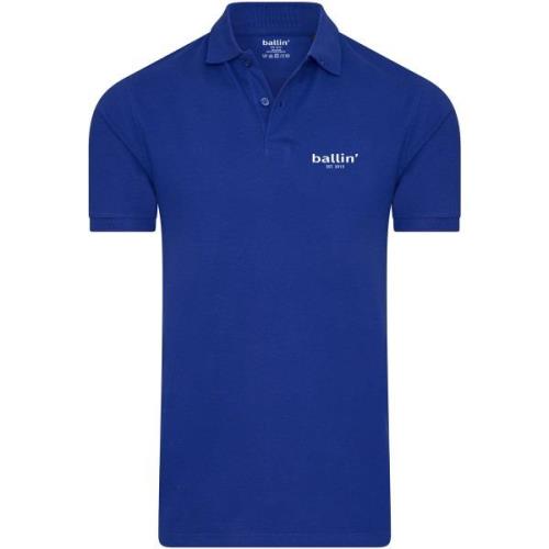 Polo Shirt Korte Mouw Ballin Est. 2013 Basic Polo