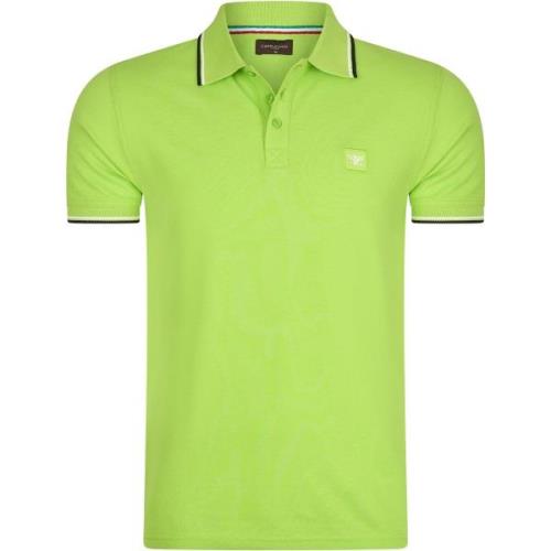 Polo Shirt Korte Mouw Cappuccino Italia Polo Applique Pique