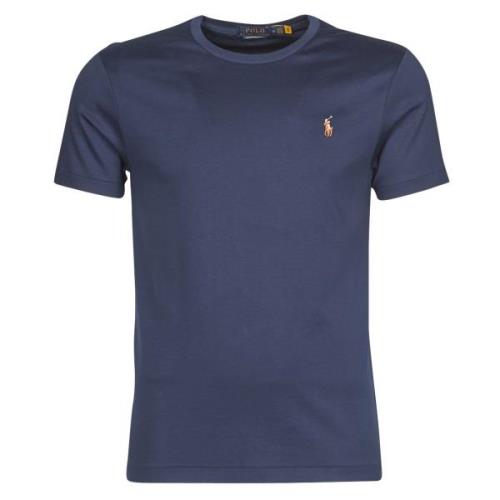 T-shirt Korte Mouw Polo Ralph Lauren T-SHIRT AJUSTE COL ROND EN PIMA C...