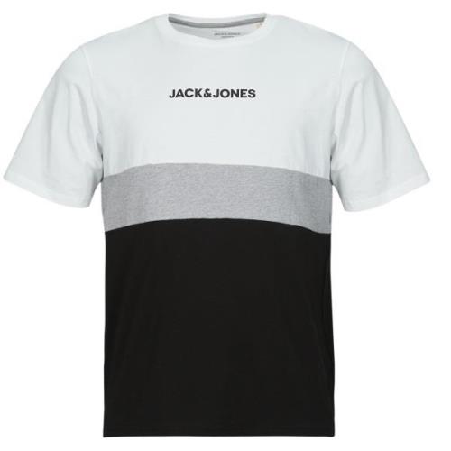 T-shirt Korte Mouw Jack &amp; Jones JJEREID BLOCKING TEE SS