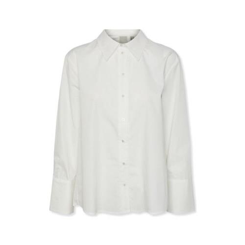 Blouse Y.a.s YAS Roya Shirt L/S - Star White
