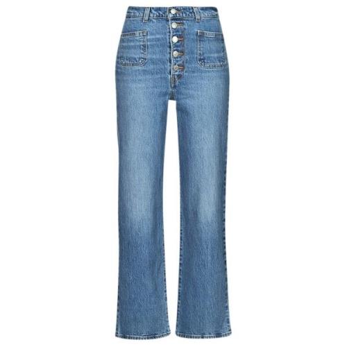 Straight Jeans Levis RIBCAGE PATCH POCKET