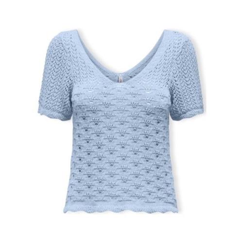Blouse Only Top Becca Life S/S - Cashmere blue