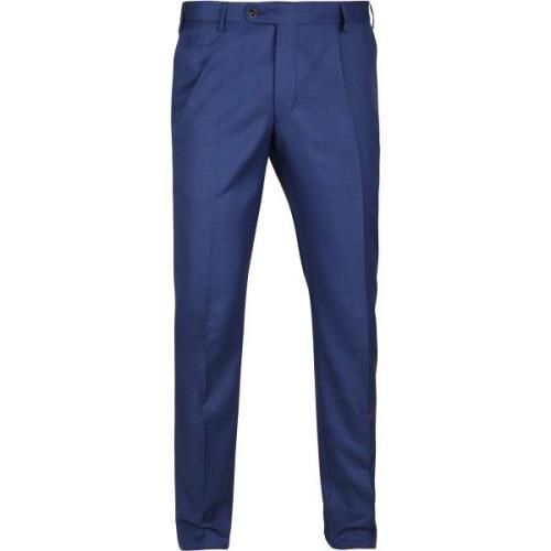 Broek Suitable Pantalon Evans Wol Blauw