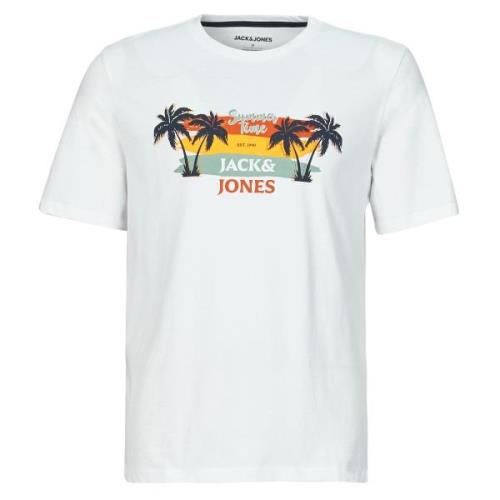 T-shirt Korte Mouw Jack &amp; Jones JJSUMMER VIBE TEE SS CREW NECK