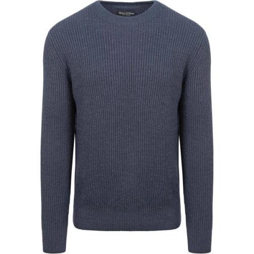 Sweater Marc O'Polo Pullover Wol Blend Navy