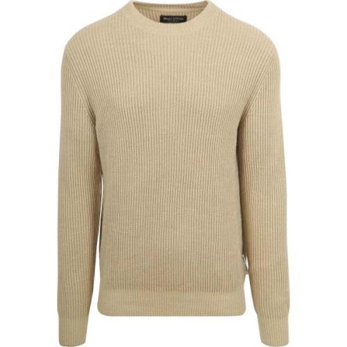 Sweater Marc O'Polo Pullover Wol Blend Beige