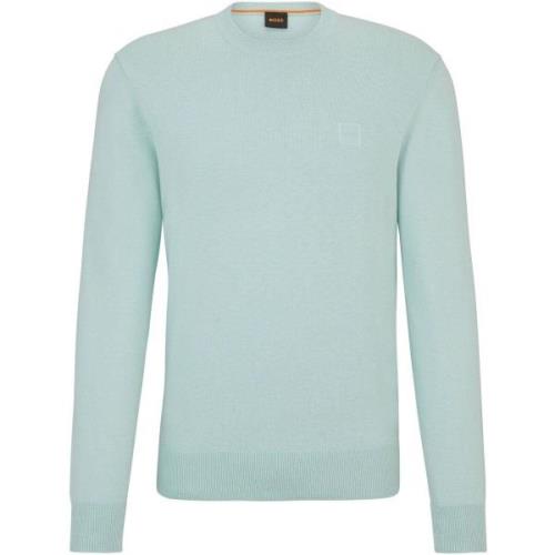 Sweater BOSS Pullover Kanovano Turquoise