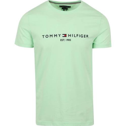 T-shirt Tommy Hilfiger T-shirt Logo Lichtgroen