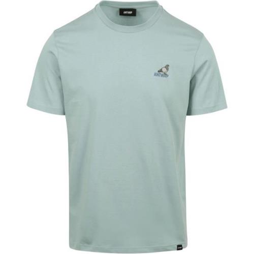 T-shirt Antwrp T-Shirt Pigeon Lichtblauw