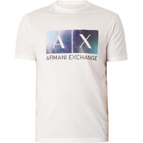 T-shirt Korte Mouw EAX Grafische T-shirt