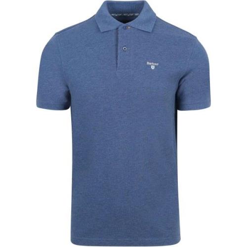 T-shirt Barbour Poloshirt Blauw