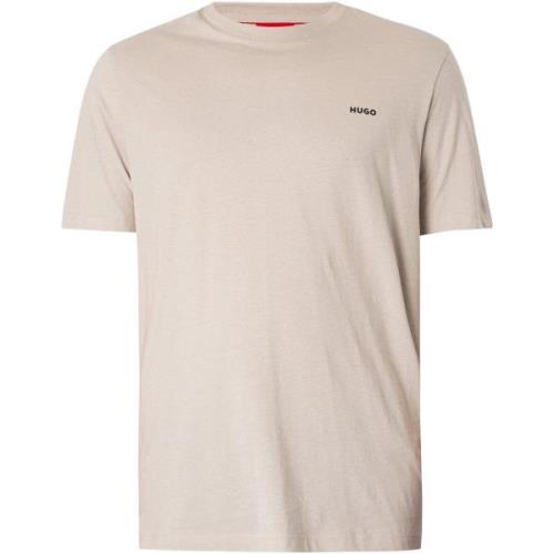 T-shirt Korte Mouw BOSS Dero222 T-shirt met logo op de borst